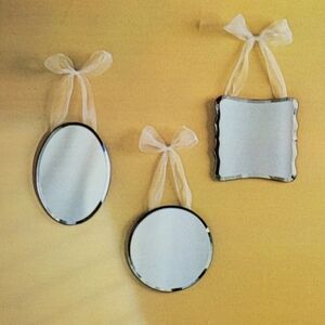 New Burnes of Boston 3 Piece Venetian Mirror Set